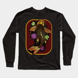 Koi Fish Stylized Long Sleeve T-Shirt